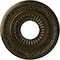 Ekena Millwork Lauren Ceiling Medallion (Fits Canopies up to 6 1/4"), 20 5/8"OD x 6 1/4"ID x 1 3/8"P, Green Gold CM20LNGGS - alternate 1